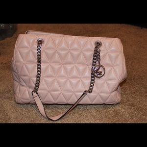 Michael Kors light pink purse